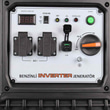 HEGI TAŞINABİLİR INVERTER BENZİNLİ JENERATÖR 4.5kVA (max)