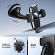 JOYROOM JR-ZS259 MECHANICAL CAR HOLDER BLACK