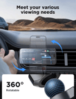 JOYROOM JR-ZS400 MAGNETIC CAR PHONE MOUNT BLACK