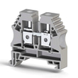 Klemsan 304150 AVK 10 10mm2, Vida bağlantılı, Tek katlı geçiş klemensi, Yalıtım malzemesi PA, Gri