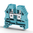 Klemsan 304151 AVK 10 10 mm2, Vida bağlantılı, Tek katlı geçiş klemensi, Yalıtım malzemesi PA, Mavi