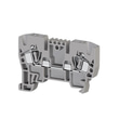Klemsan 306239 YBK 4 Gri 4mm², Yay bağlantılı, 1 giriş 1 çıkış geçiş klemensi, Yalıtım Malzemesi PA, Gri