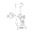 KNOTT 500 KG ÖN DESTEK TEKERİ