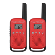 MOTOROLA T42 TELSİZ İKİLİ SET KIRMIZI