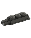 Nead 1x16A. Kauçuk Üçlü Grup Priz IP44