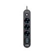 PIRANHA 3395 3LÜ PRİZ 3 USB GİRİŞLİ 2MT. AKIM KORUMALI