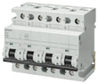 Siemens 5SP4480-7 80A; 3 Faz+Nötr; 70Mm Otomat; Anahtarlı Otomatik Sigorta; 10Ka; C Tipi; Yavaş Karakterli