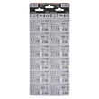 TOSHIBA LR03 24LÜ KARTELA ALKALİN İNCE PİL