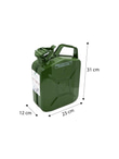 VALPRO 5LT METAL YAKIT BİDONU