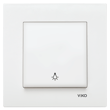 Viko Karre/Meridian Beyaz Light Anahtarı (Çerçeve Hariç)