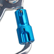 YOKE Fırdöndülü Alüminyum Karabina – Mavi kilit N-2857G