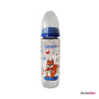 Biberon & Emzik & OyuncakBebedorBebedor Desenli Cam Biberon Silikon Emzikli Orta Akış Lacivert 250 ml