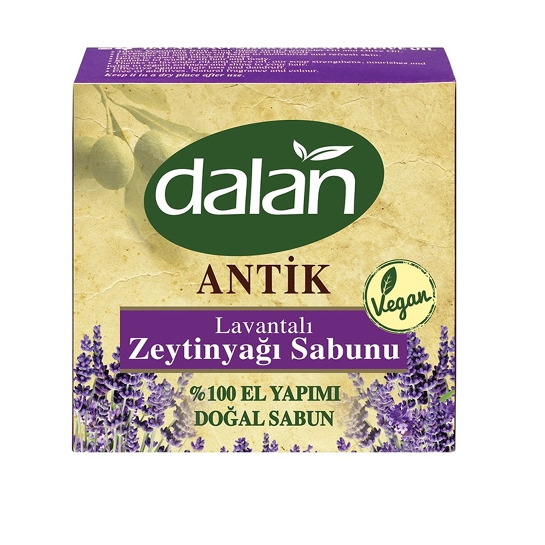 El Yüz SabunlarıDalanDalan Antik Zeytinyağlı Lavanta Sabunu 150 gr