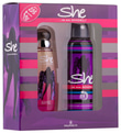 Kadın ParfümSheShe İs An Angel Parfüm 50 ml + She İs An Angel Deodorant 150 ml