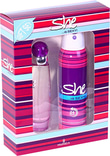 Kadın ParfümSheShe İs Sexy Parfüm 50 ml + She İs Sexy Deodorant 150 ml