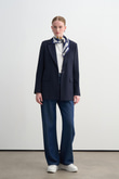 ASTARSIZ PAMUKLU İNCE BLAZER CEKET