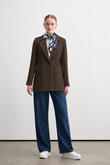 ASTARSIZ PAMUKLU İNCE BLAZER CEKET