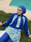 ETNİK DESENLİ TESETTÜR MAYO