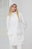 KÜRK CEPLİ SWEATSHIRT
