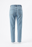 PAÇASI NAKIŞ DETAYLI MOM JEAN