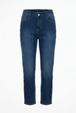 PAÇASI NAKIŞ DETAYLI MOM JEAN