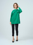 TAŞ DETAYLI CEPLİ SWEATSHIRT