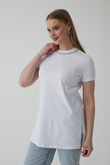TAŞLI ŞERİTLİ T-SHIRT