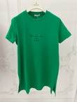 YAZILI BASKILI T-SHIRT