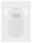 YAZILI TAŞLI BASKILI T-SHIRT