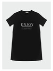 YAZILI TAŞLI BASKILI T-SHIRT