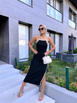 Beyaz Biyeli Kalem Elbise 0717329