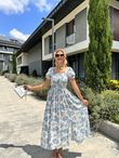 Charlotte Korseli Çiçek Desen Elbise 0707301
