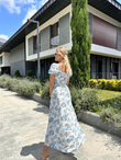 Charlotte Korseli Çiçek Desen Elbise 0707301