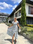 Charlotte Korseli Çiçek Desen Elbise 0707301