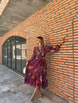 Desta Bel Dekolteli Şifon Elbise 07062146