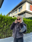 Hilda Zra Model Şal Yaka Antrasit 1707434