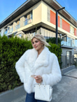 Hilda Zra Model Şal Yaka Beyaz 1707434