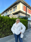 Hilda Zra Model Şal Yaka Beyaz 1707434