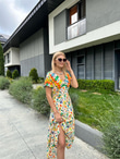 Jasmine Sırt Bağlamalı Viskon Elbise 1506288