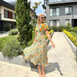 Jasmine Sırt Bağlamalı Viskon Elbise 1506288