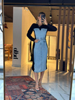 Jenia Garnili Kot Elbise 1707423