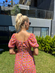 Lole Minik Çiçekli Viskon Elbise