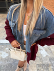 Marka Model Trikomix Jean Detay Hırka Bordo hrk1044rvd