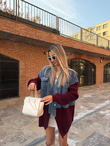 Marka Model Trikomix Jean Detay Hırka Bordo hrk1044rvd