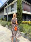 Mathilda Zebra Desen Elbise  1506282