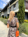 Mathilda Zebra Desen Elbise  1506282