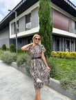 Mathilda Zebra Desen Elbise  1506282