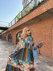 Mioma İthal Model Mavi Salaş Elbise 0706280