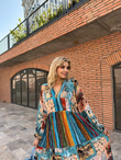 Mioma İthal Model Mavi Salaş Elbise 0706280