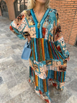 Mioma İthal Model Mavi Salaş Elbise 0706280